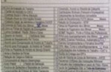 Documentos para Fiscalização MTb - NAD Documentos para Fiscalização MTb - NAD