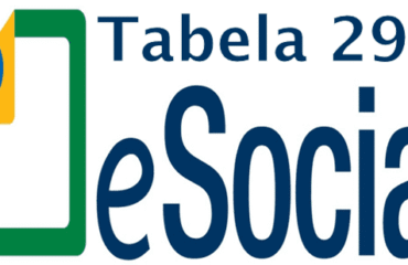 Tabela 29 – eSocial Tabela 29 - eSocial