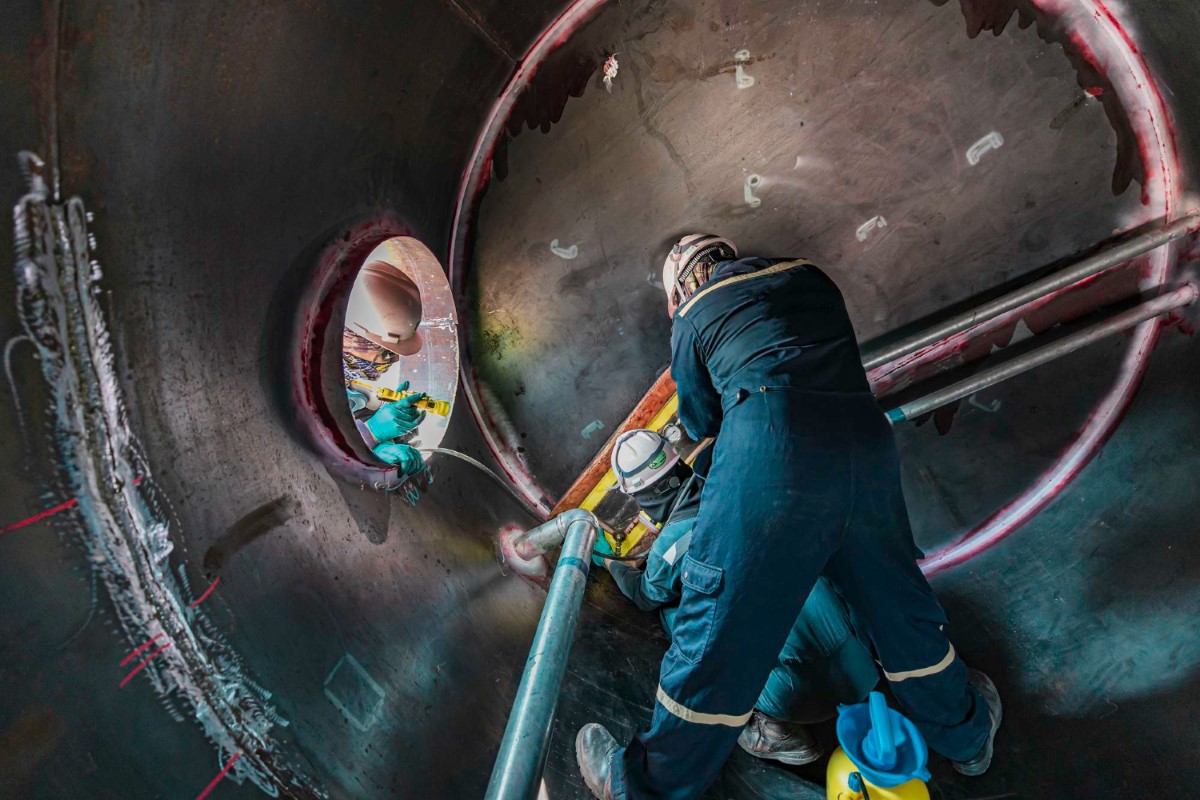 Safe work in confined spaces depends on coordinated teamwork, controlled access, and constant monitoring of environmental conditions to avoid asphyxiation and entrapment.