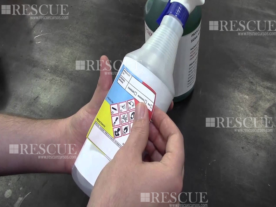 Treinamento de Rotulagem de Produto Químico em Inglês