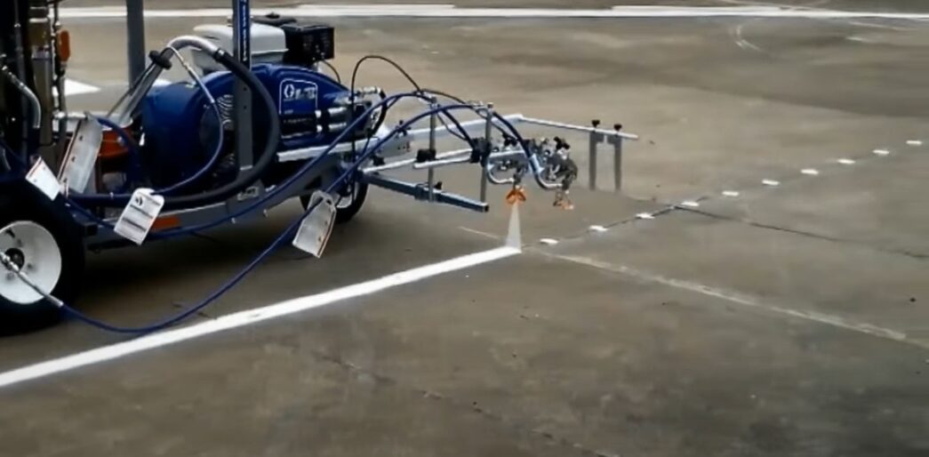 Carro Pintor de Faixa de Trânsito