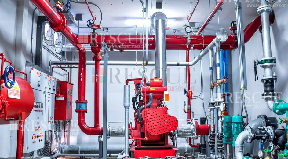 Teste dos Equipamentos do Sistema Contra Incêndio