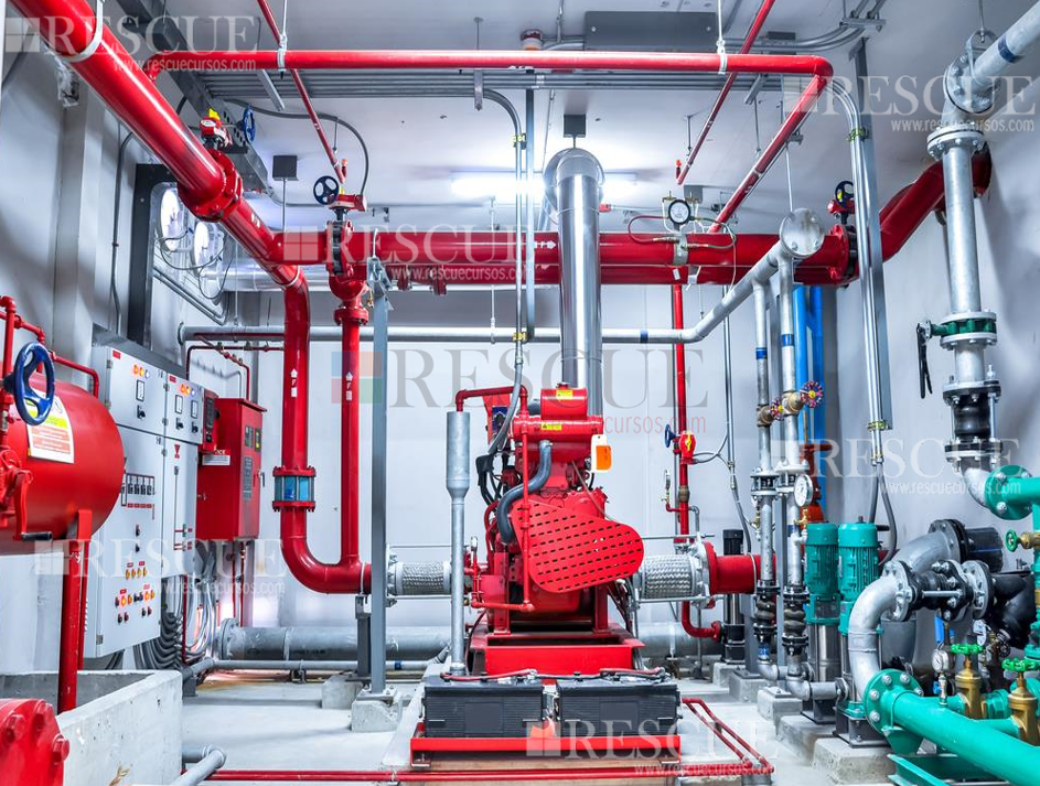 Teste dos Equipamentos do Sistema Contra Incêndio