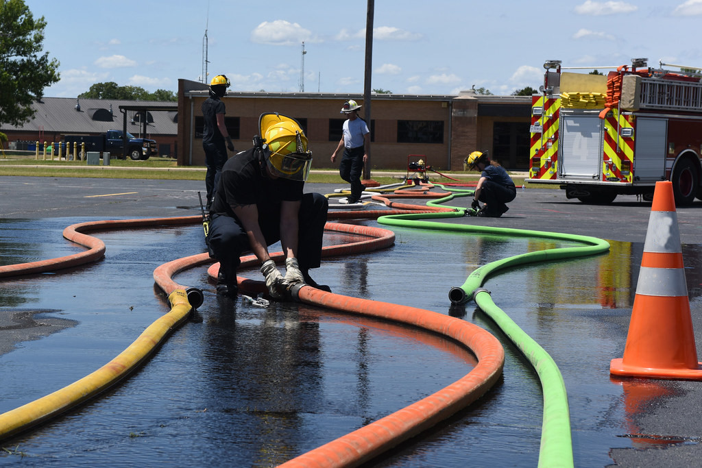 Teste Hidrostático em Mangueiras de Incêndio