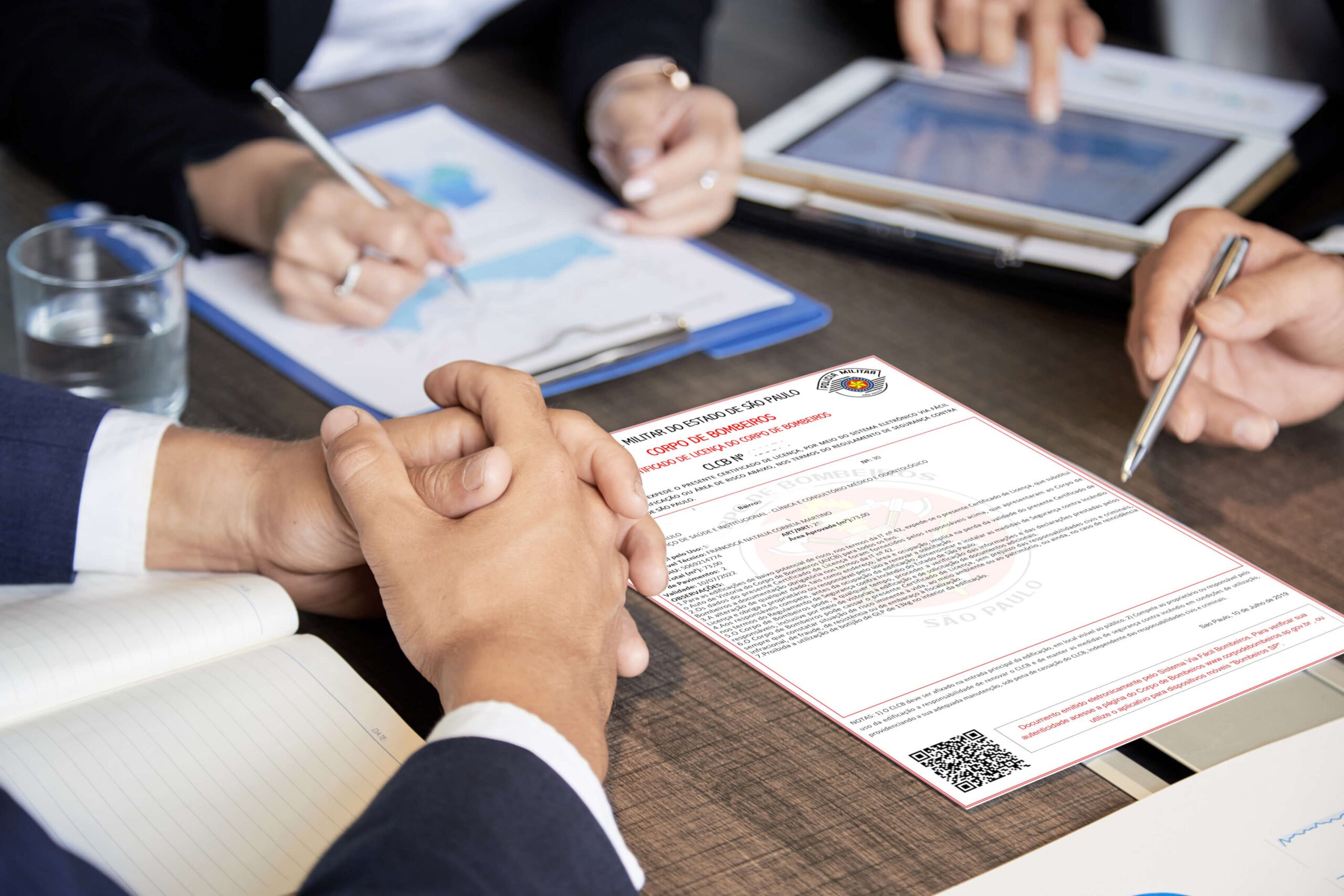 CLCB - Certificado de Licença Corpo de Bombeiros