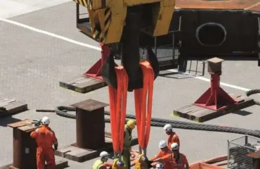 Inspeção Cinta Têxtil Elevação de Carga Inspeção Cinta Têxtil Elevação de Carga