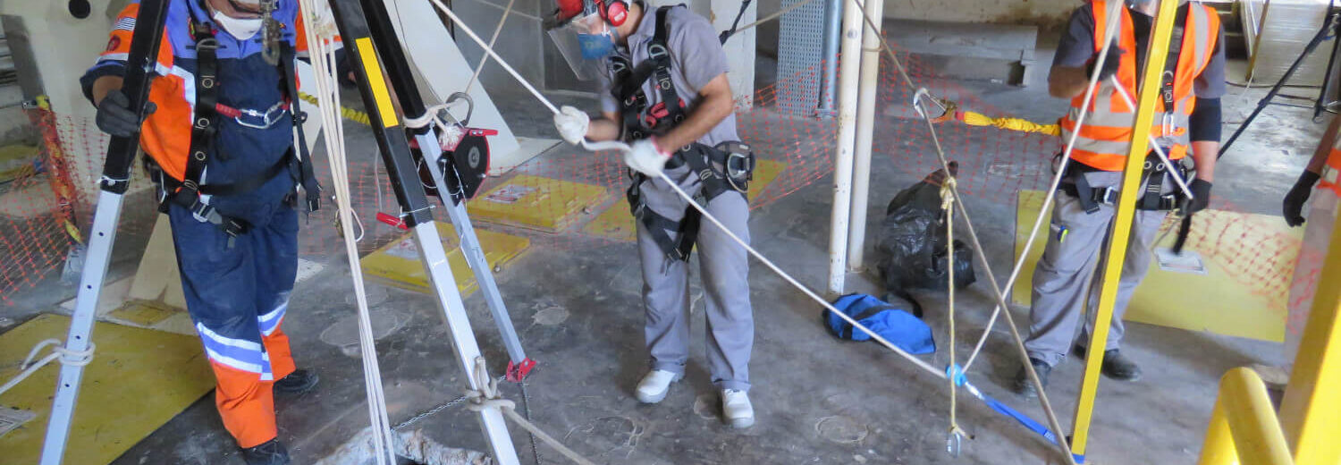 Curso NBR16577 Espaços Confinados