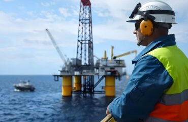 Profissional supervisiona operações em plataforma semi-submersível, com foco em segurança, comunicação e conformidade de procedimentos críticos. Profissional supervisiona operações em plataforma semi-submersível, com foco em segurança, comunicação e conformidade de procedimentos críticos.