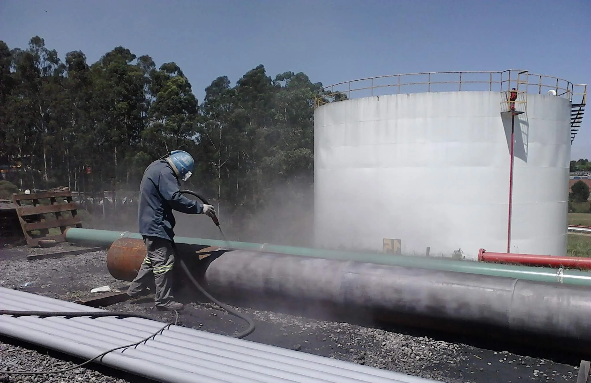 Curso Jato Granalha Vidro