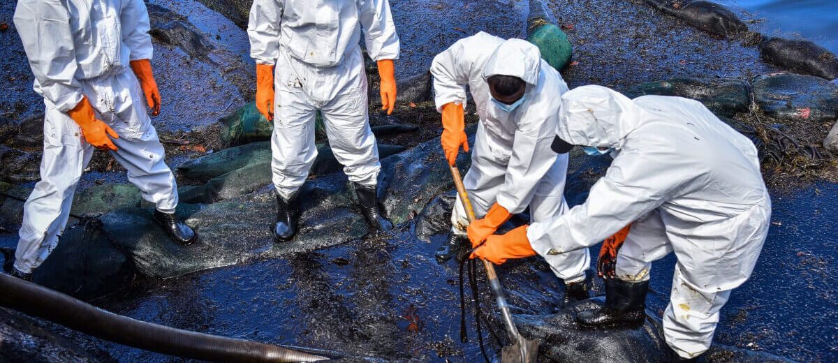 Curso Descontaminação Áreas Costeiras