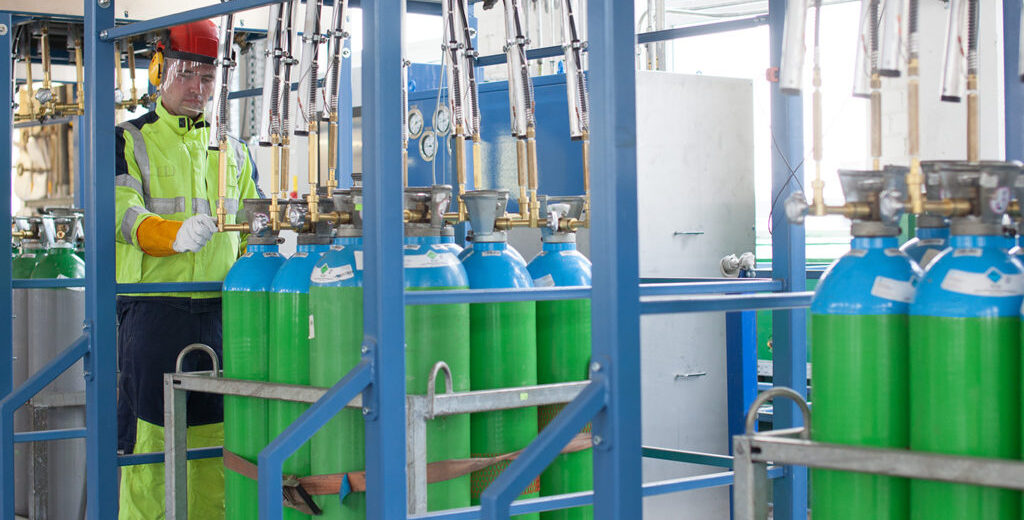 Manutenção Cilindros Gases Medicinais