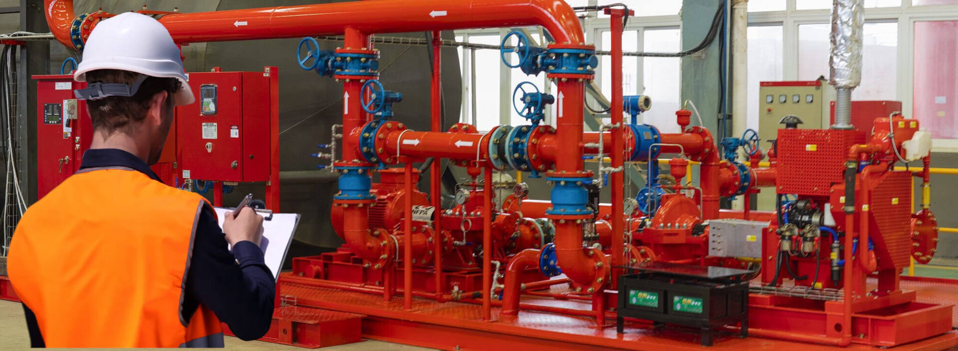 Teste de Desempenho da Bomba Diesel de Sprinklers