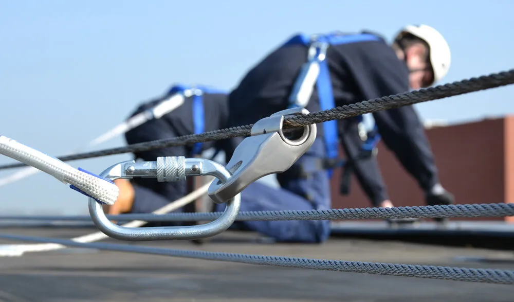 Teste Carga,Desempenho, Stress Linha de Ancoragem Horizontal