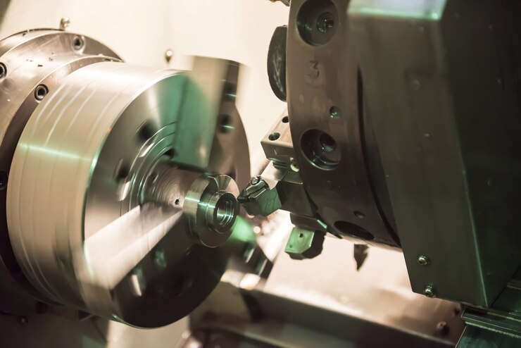 Equipamentos de usinagem trabalhando durante produção - Laudo de Transfer para Usinagem Equipamentos de usinagem trabalhando durante produção - Laudo de Transfer para Usinagem