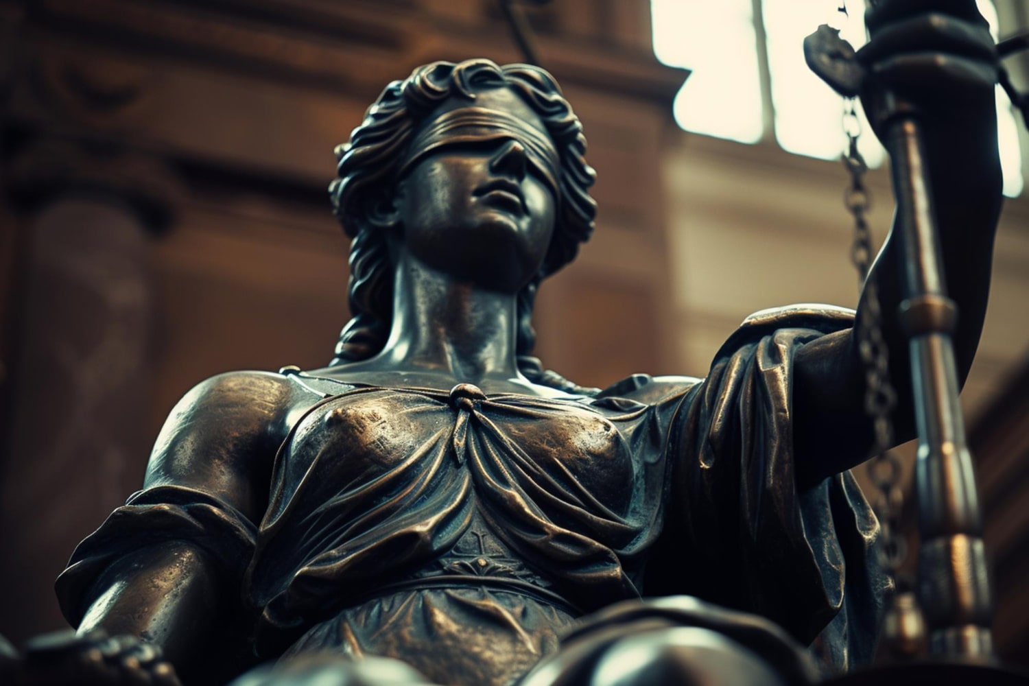 Themis, deusa personificação da Justiça - Pericia Assistencial Civil