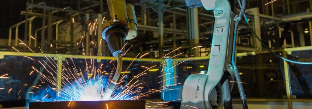 Emissão por solda Célula Robotizada