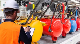 Plano de Manutenção Preventiva de Compressor de Ar