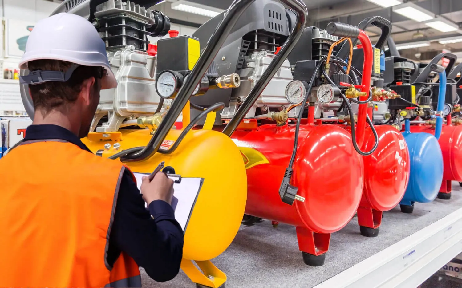 Plano de Manutenção Preventiva de Compressor de Ar