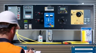 bancada de eletricidade