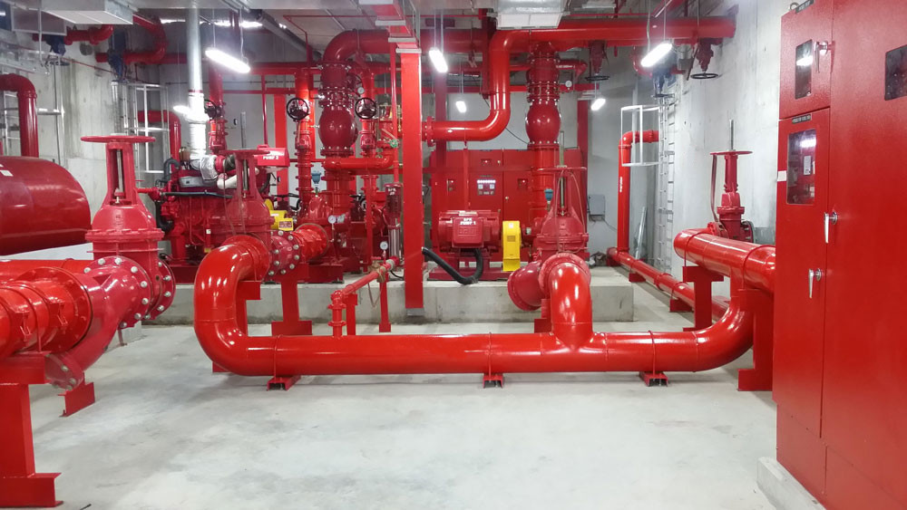 Inspeção de Bomba de Incêndio.