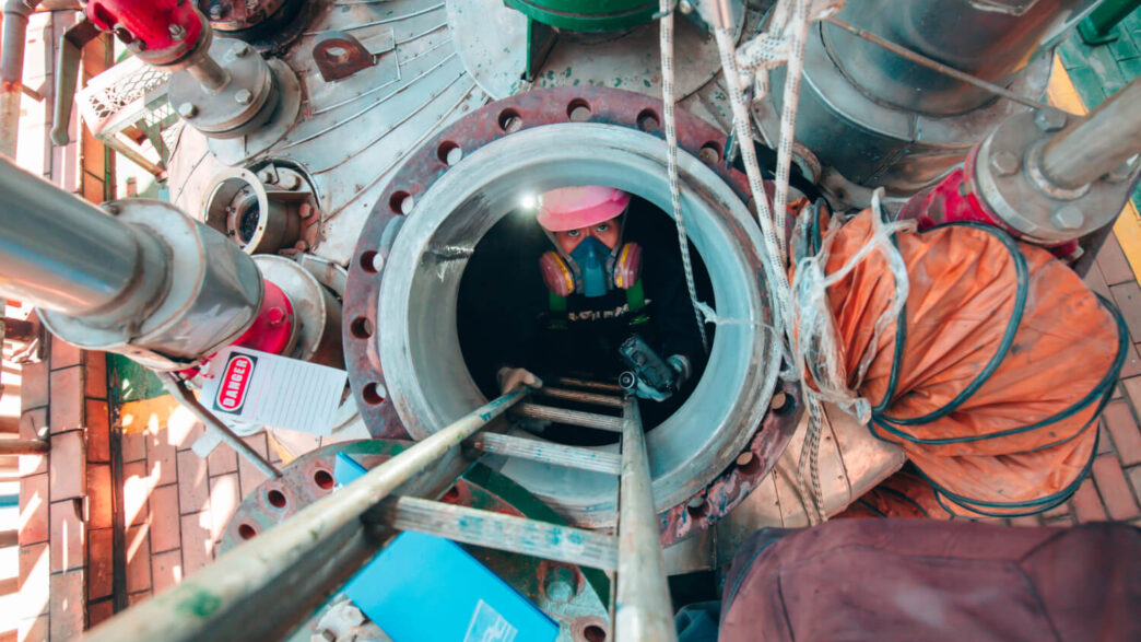 Curso NR 33 em Alemão