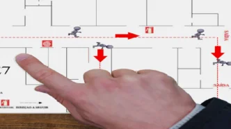 Mapa de Rota de Fuga
