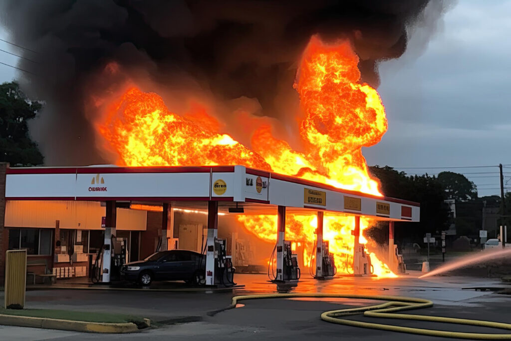 Posto de Combustíveis, riscos explosivos. - Estudo Áreas Classificadas