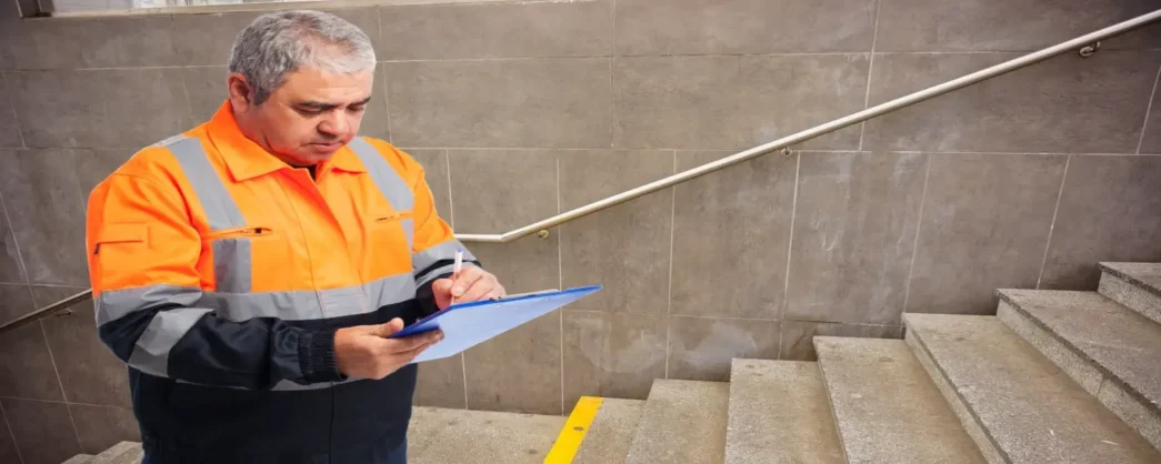 Laudo Corrimão Escadas NBR 14718