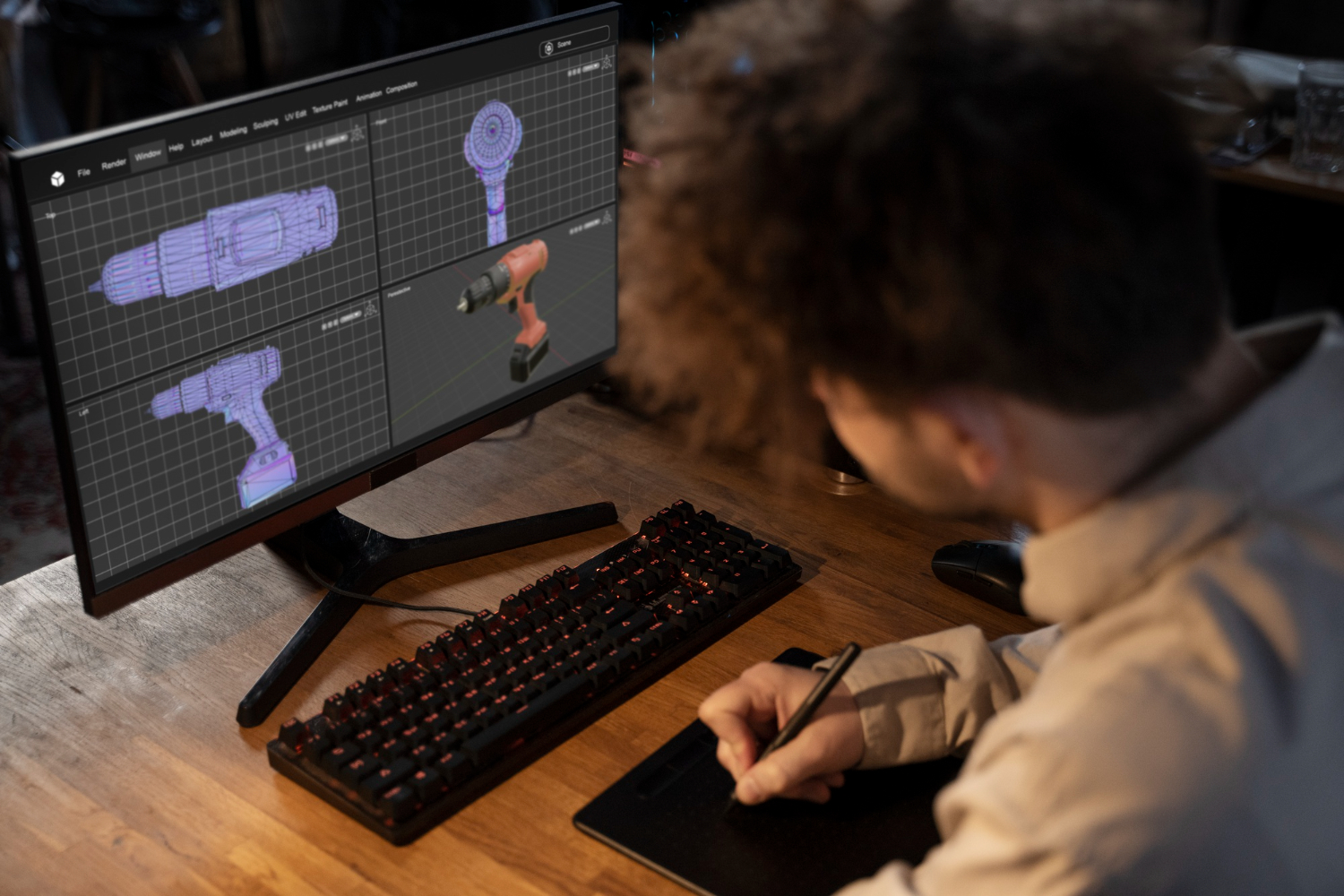 Modelagem e programação para controle de dispositivos industriais. A integração entre software e hardware é essencial para um CLP eficiente.
