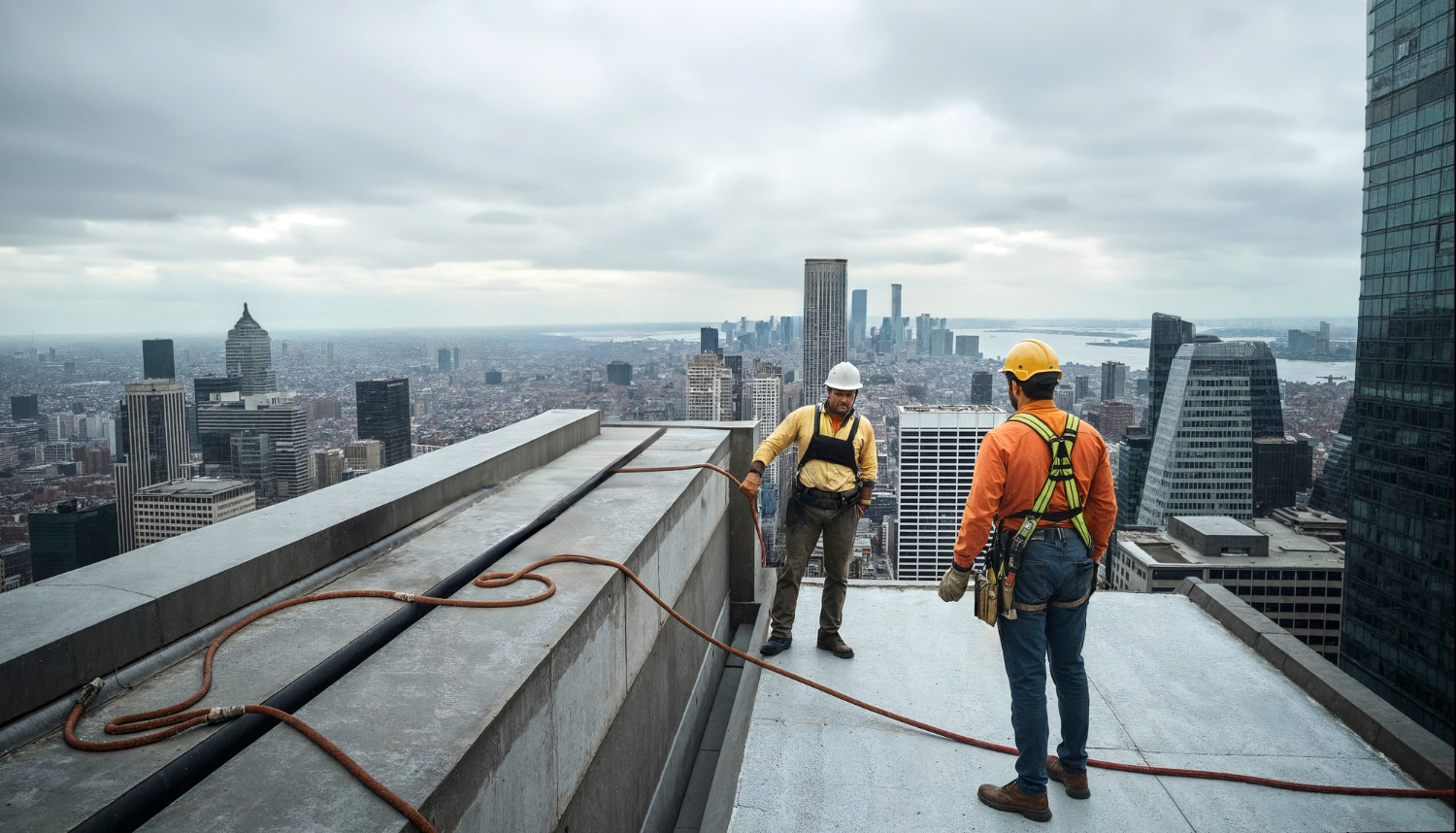 Percepção de riscos: Comunicação eficaz e uso adequado de EPIs são cruciais em trabalhos em altura. - Curso Percepção Risco Liderança.