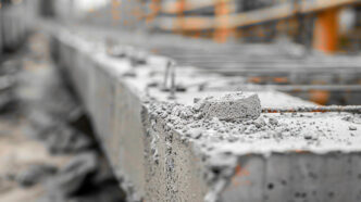 Concreto em obra