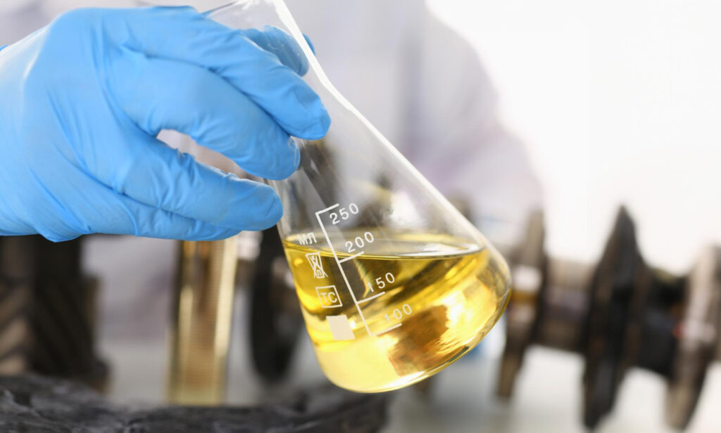 Analise química de combustível. - Laboratório de Ensaio e Calibração