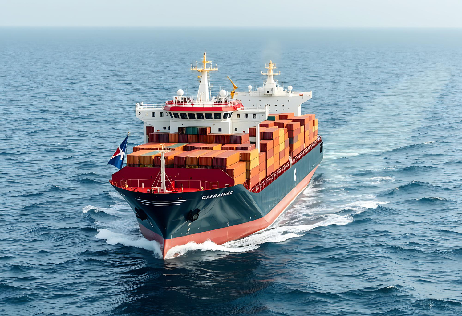 Navio de carga está viajando pelo oceano. - Curso NORMAN-01/DPC Marinha