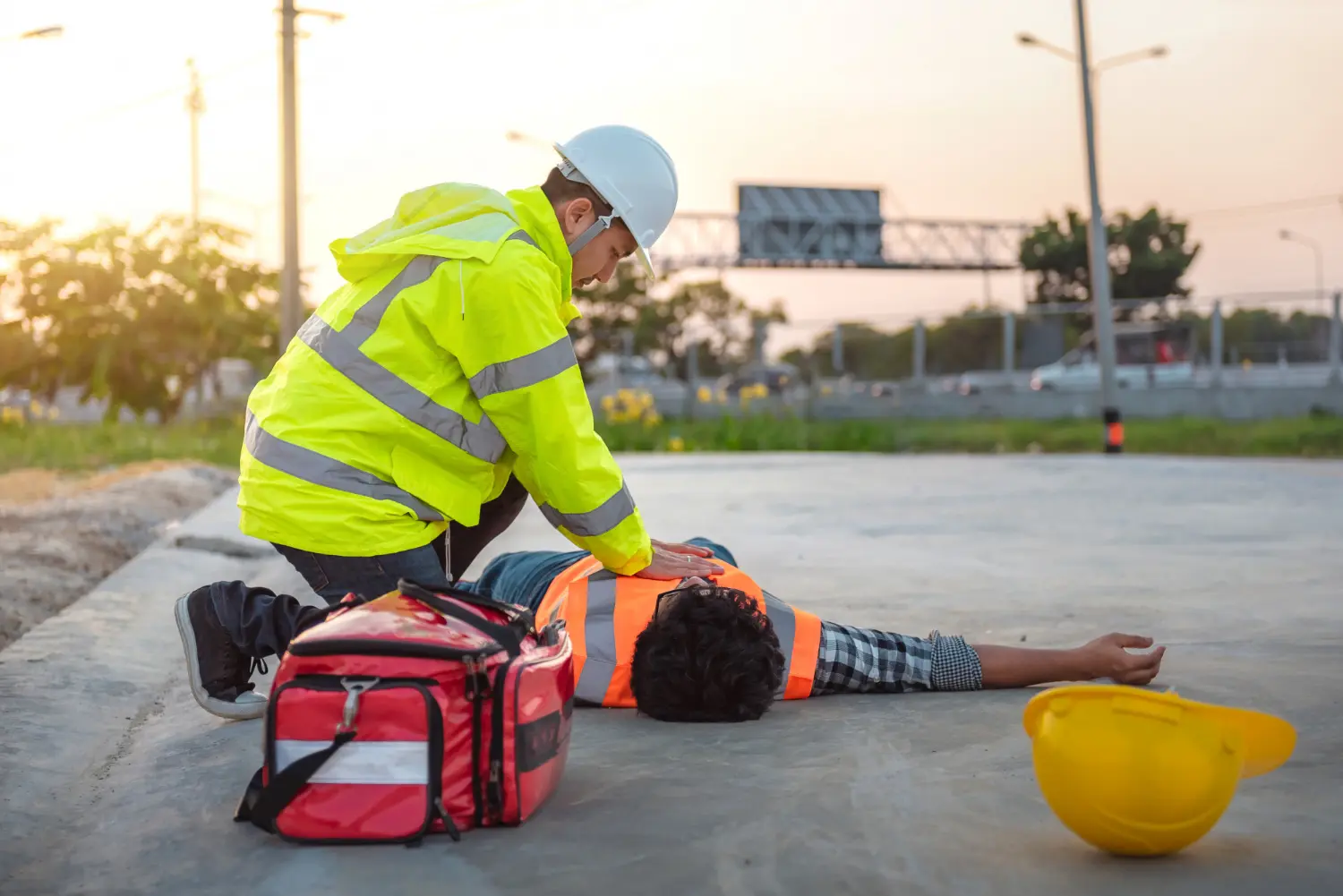 Atuação emergencial salva vidas. Membros da CIPA treinados em primeiros socorros podem agir com agilidade até a chegada do resgate, reduzindo sequelas e ampliando as chances de sobrevivência em acidentes graves.