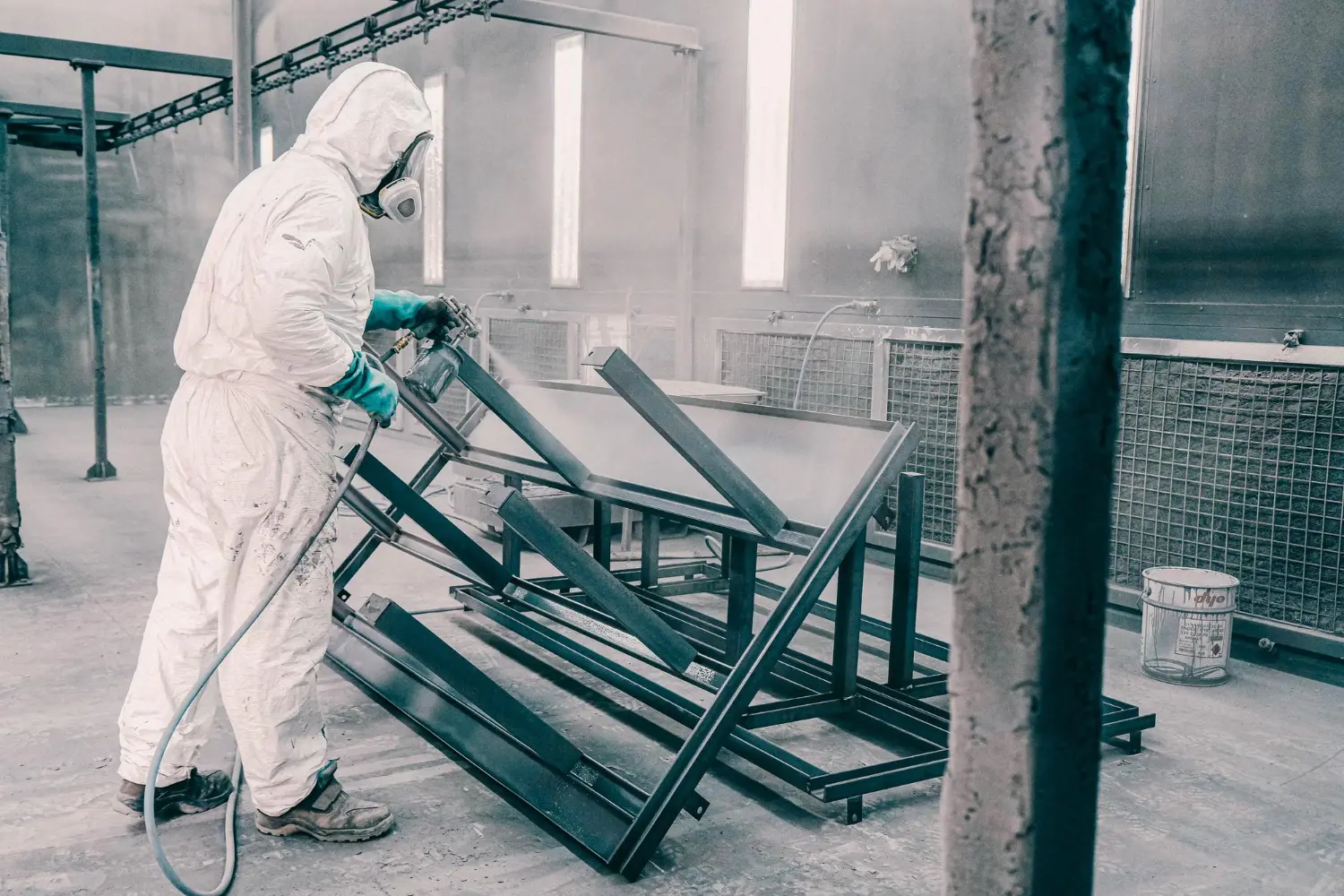 Projeto de Cabine de Pintura