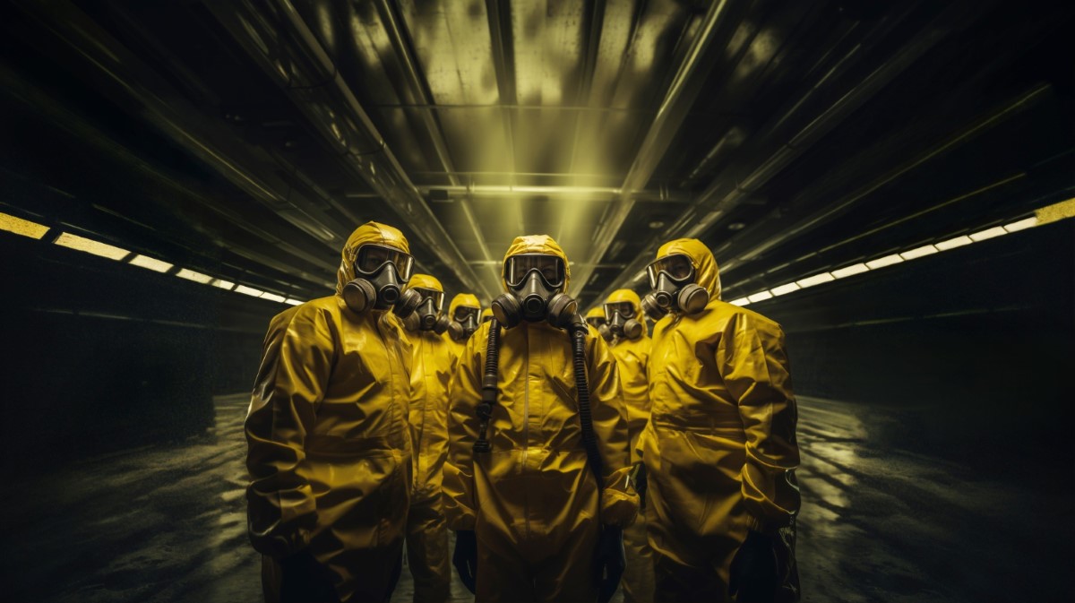 Equipe preparada para avaliação rigorosa de riscos laser.