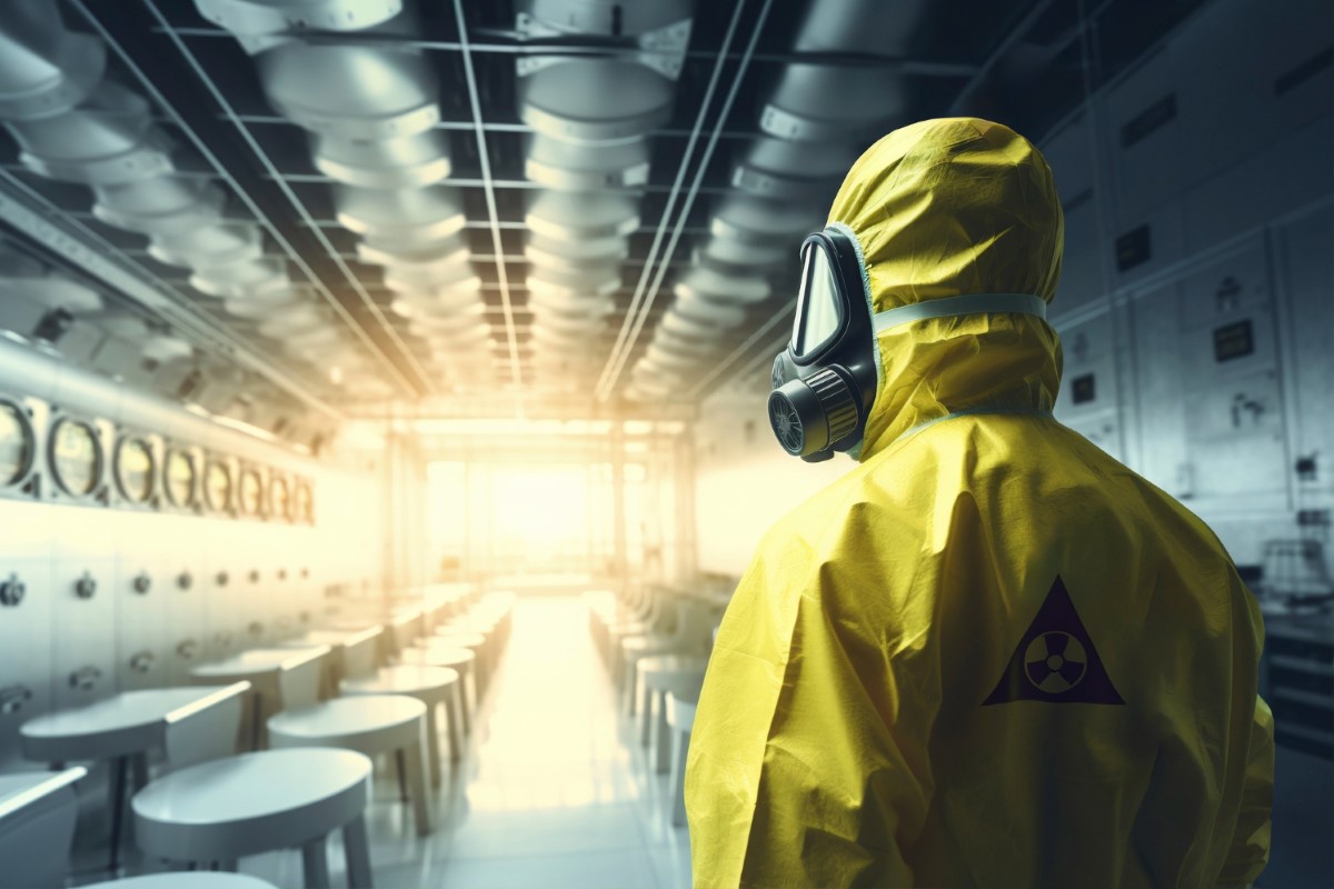 Proteção total em ambientes com emissão laser de alta intensidade.