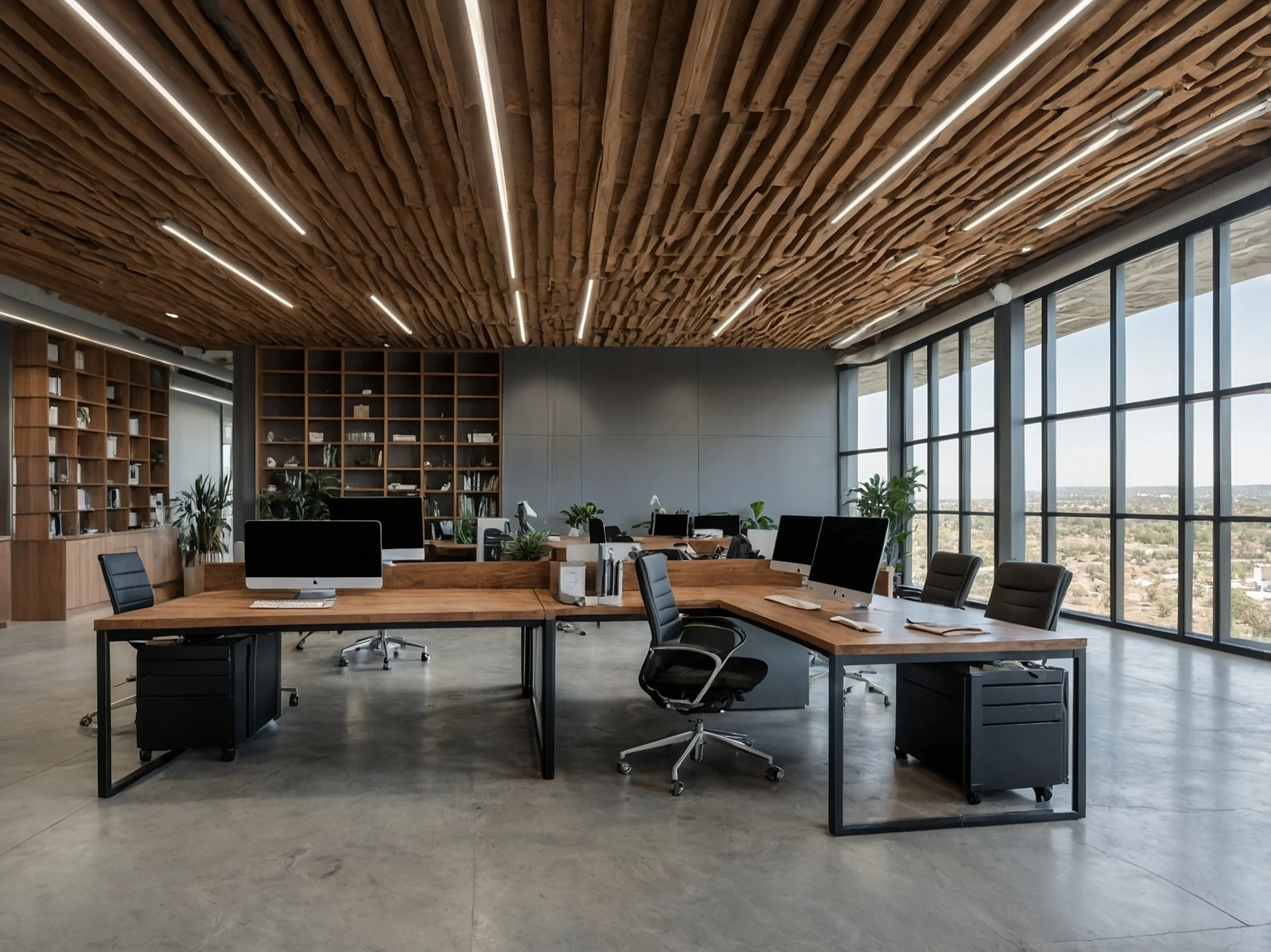 Un ambiente aziendale strutturato per la pianificazione, la gestione e l'implementazione della formazione sugli standard normativi, evidenziando l'importanza di sedi adeguate per la formazione, la pratica supervisionata e la conformità legale.