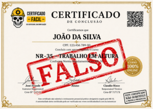 Certificado bonito não salva ninguém: sem prática, ele vira prova de irregularidade em auditoria e perícia.