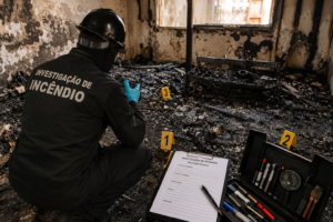 Investigação Técnica e Perícia de Incêndios em Campo