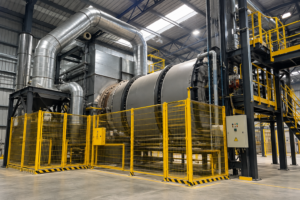 Inspeção de Incinerador NR-14: avaliação técnica das condições do equipamento, sistemas associados, segurança, documentação As Built e conformidade da instalação.