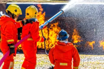 Campo para Treinamento de Brigada de Incêndio