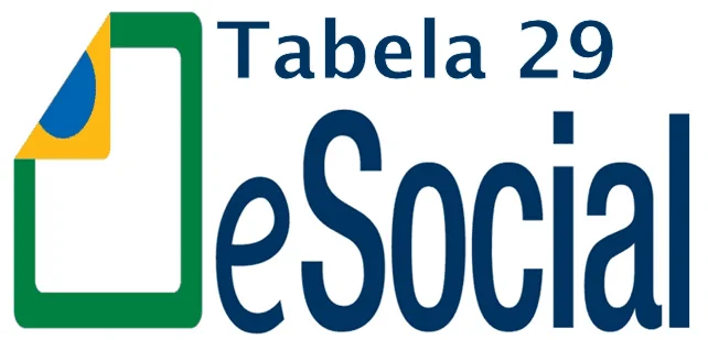 Tabela 29 - eSocial