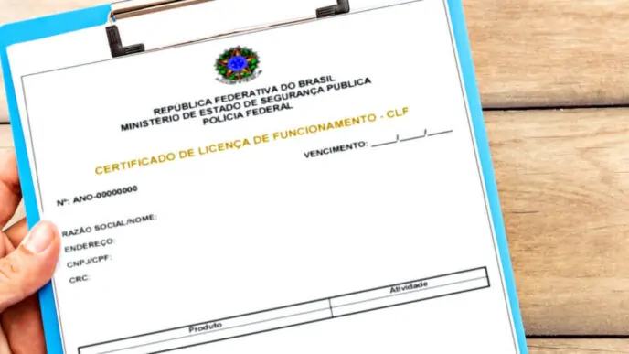 Licença Produtos Químicos PF