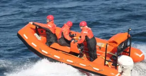 Man at Sea Rescue
