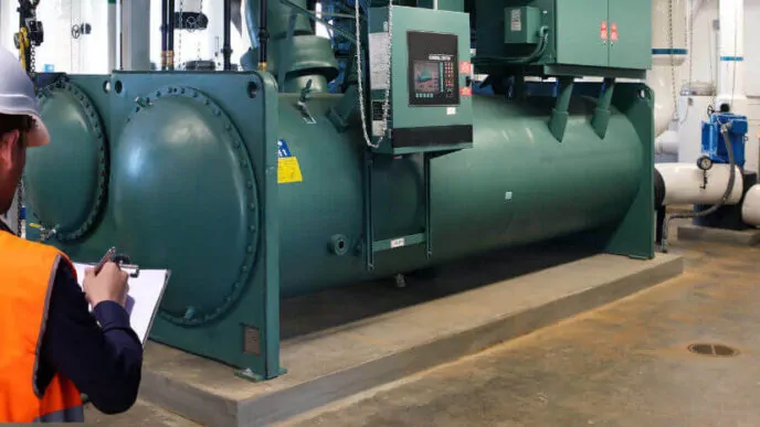 Laudo de Compressor Chiller