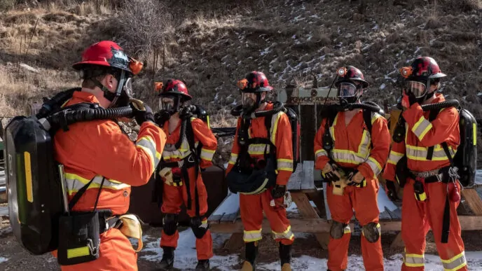 Treinamento de Emergências Químicas na Mineração