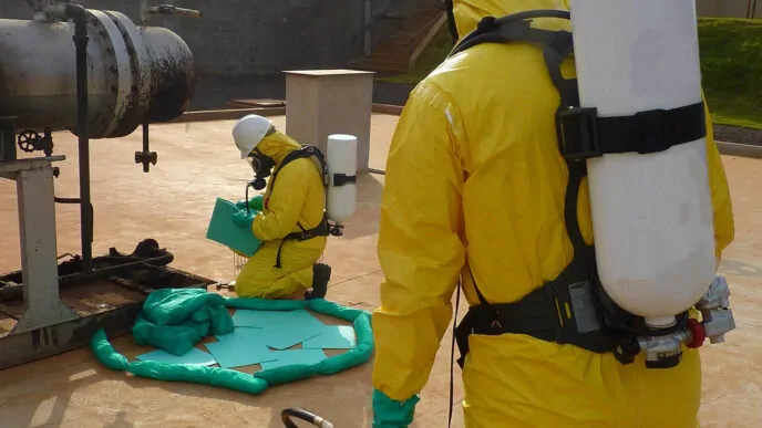 Treinamento Emergência Química