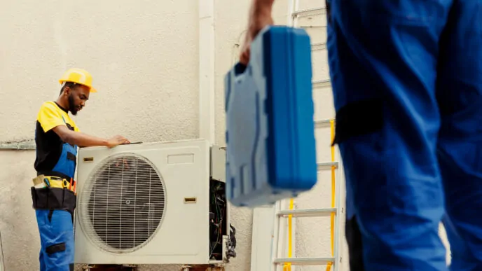O curso de instalação de ar-condicionado serve para capacitar profissionais a instalar, reparar e realizar a manutenção de diferentes tipos de sistemas de climatização. - Instalação Ar Condicionado