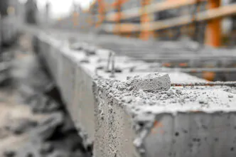 Concreto em obra